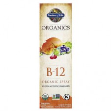 Garden of Life, MyKind Organics, органічний спрей з вітаміном B-12, зі смаком малини, 58 мл (2 рідк. унції)